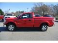 Vermillion Red - F150 XLT Regular Cab Photo No. 3