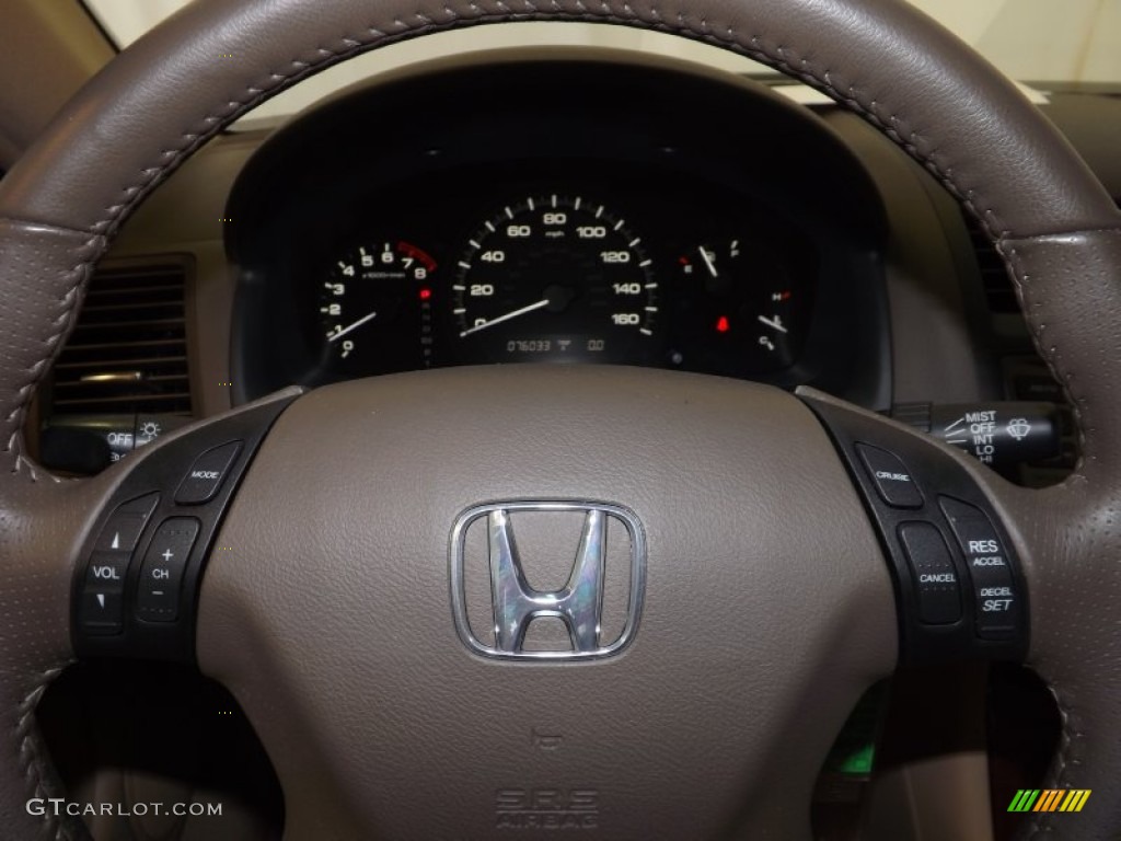 2006 Accord EX-L Sedan - Desert Mist Metallic / Ivory photo #20