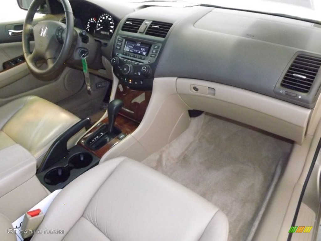 2006 Accord EX-L Sedan - Desert Mist Metallic / Ivory photo #32