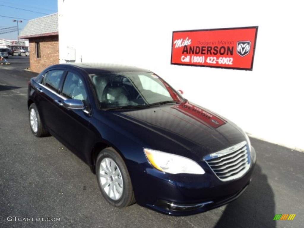 True Blue Pearl Chrysler 200