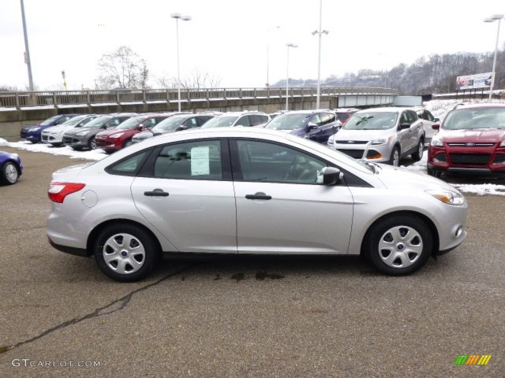 2014 Focus S Sedan - Ingot Silver / Charcoal Black photo #1