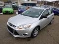 2014 Ingot Silver Ford Focus S Sedan  photo #4