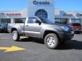 2013 Magnetic Gray Metallic Toyota Tacoma Regular Cab 4x4  photo #1