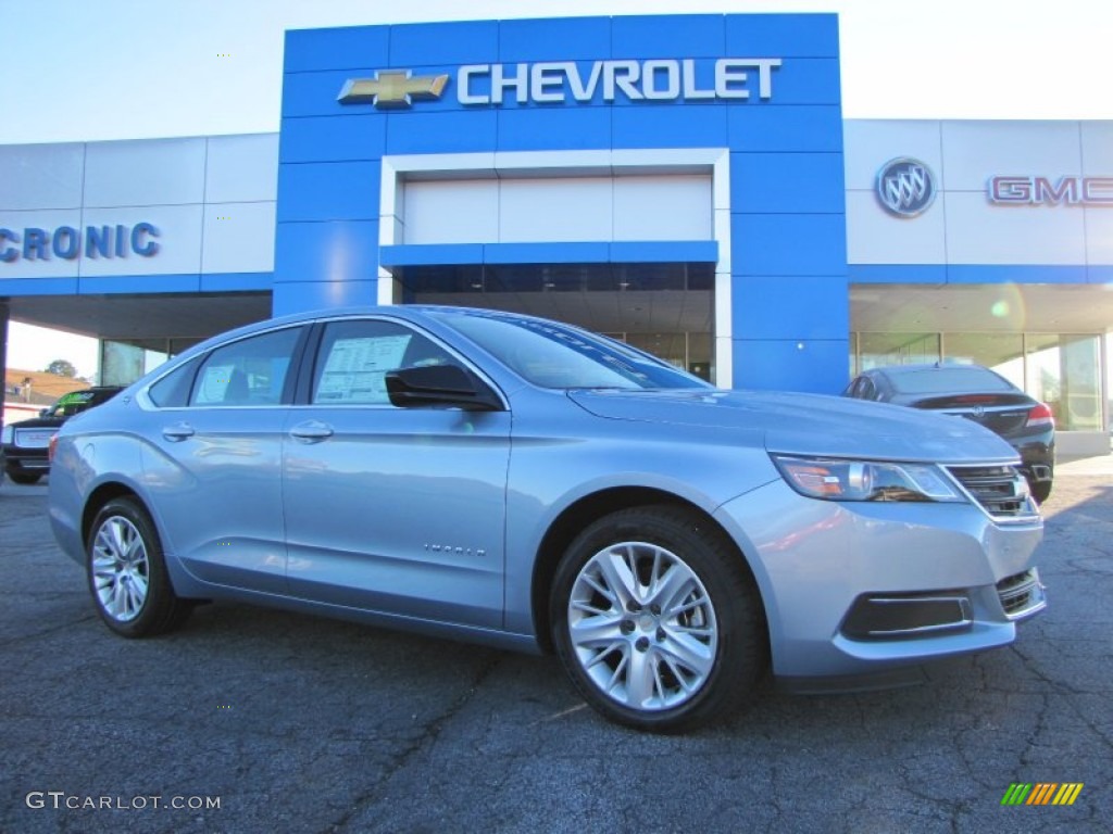 2014 Impala LS - Silver Topaz Metallic / Jet Black/Dark Titanium photo #1