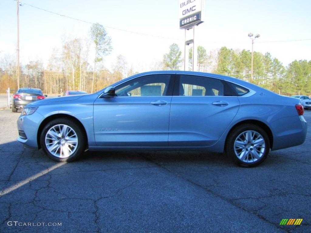 2014 Impala LS - Silver Topaz Metallic / Jet Black/Dark Titanium photo #4