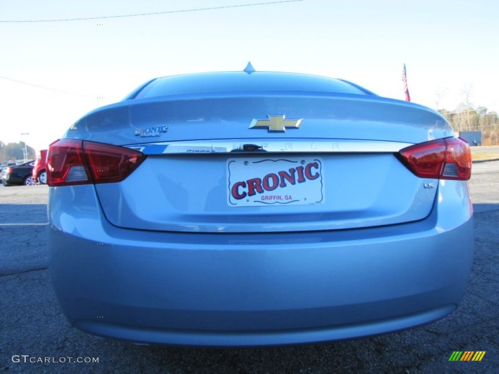 2014 Impala LS - Silver Topaz Metallic / Jet Black/Dark Titanium photo #6