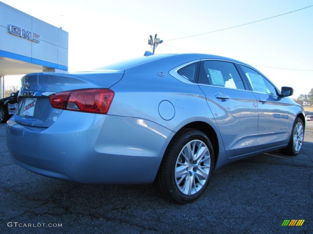 2014 Impala LS - Silver Topaz Metallic / Jet Black/Dark Titanium photo #7