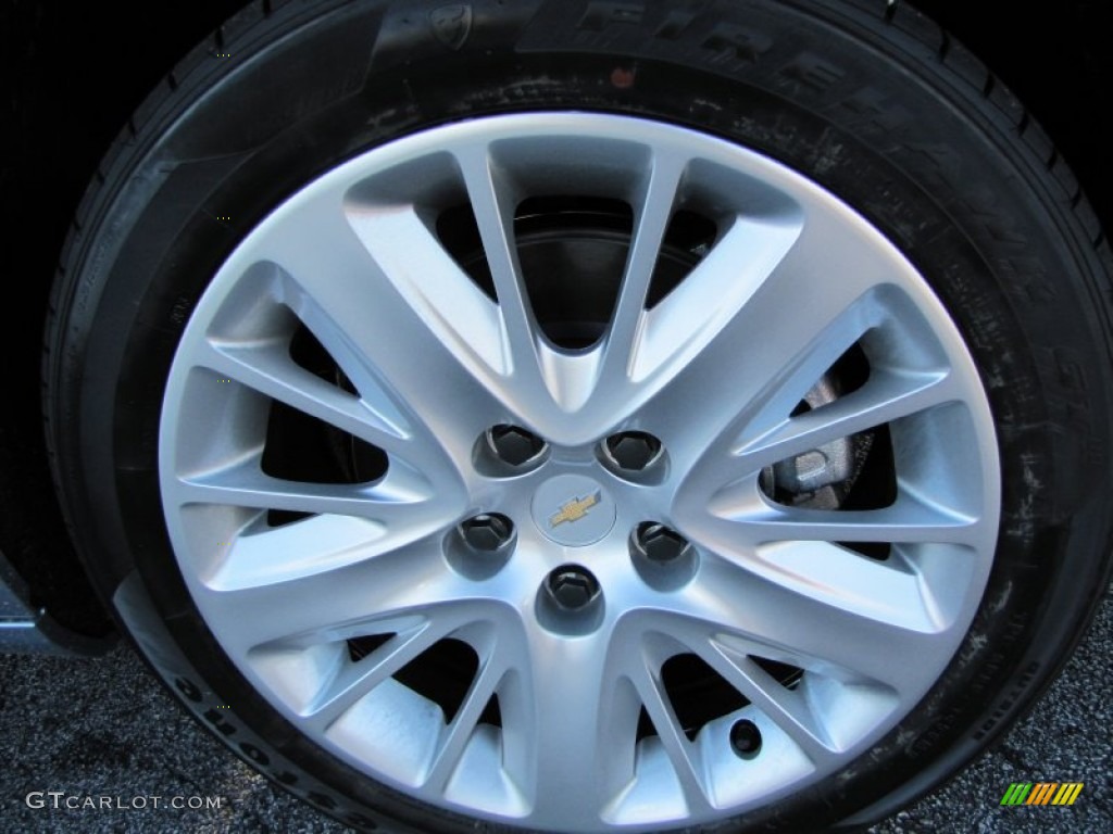 2014 Impala LS - Silver Topaz Metallic / Jet Black/Dark Titanium photo #9