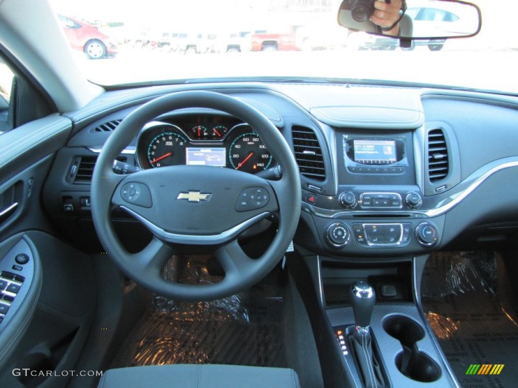 2014 Impala LS - Silver Topaz Metallic / Jet Black/Dark Titanium photo #12