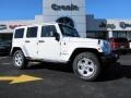 Bright White - Wrangler Unlimited Sahara 4x4 Photo No. 1