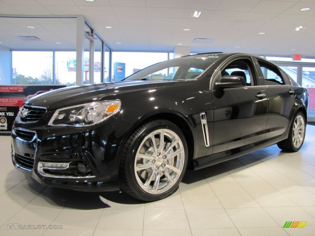 Phantom Black Metallic 2014 Chevrolet SS Sedan Exterior Photo #88362797