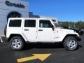 Bright White - Wrangler Unlimited Sahara 4x4 Photo No. 8