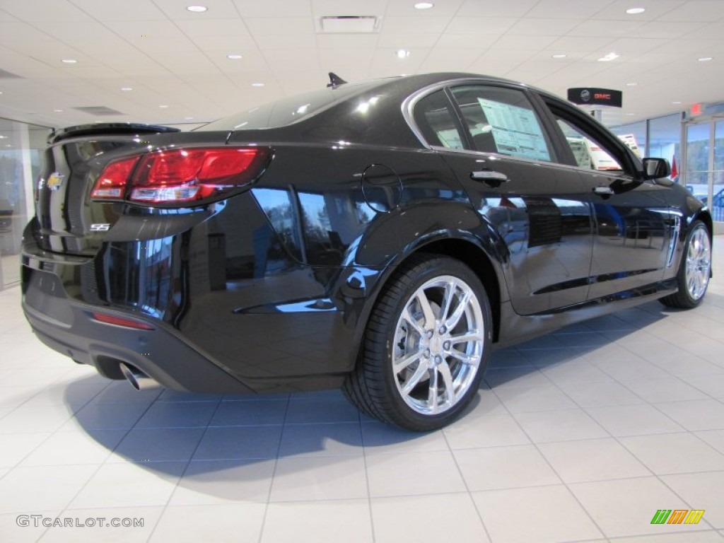 Phantom Black Metallic 2014 Chevrolet SS Sedan Exterior Photo #88362884