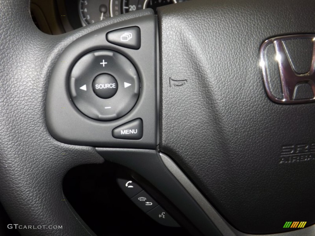 2014 CR-V EX - Urban Titanium Metallic / Beige photo #22