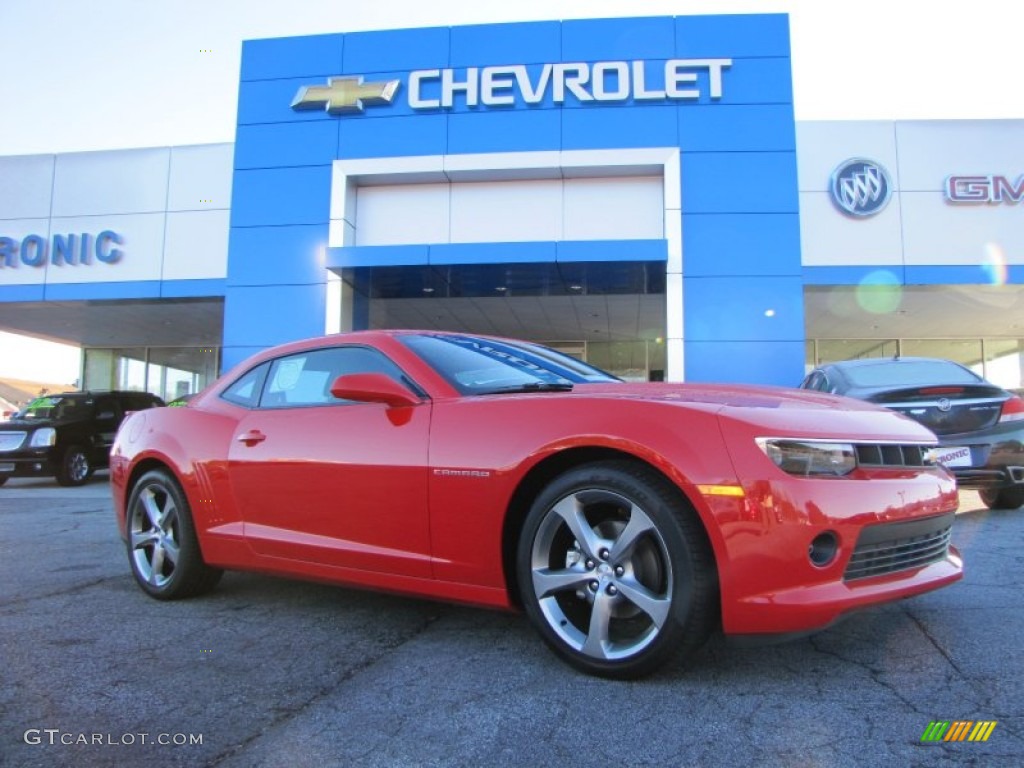 2014 Camaro LT/RS Coupe - Red Hot / Black photo #1