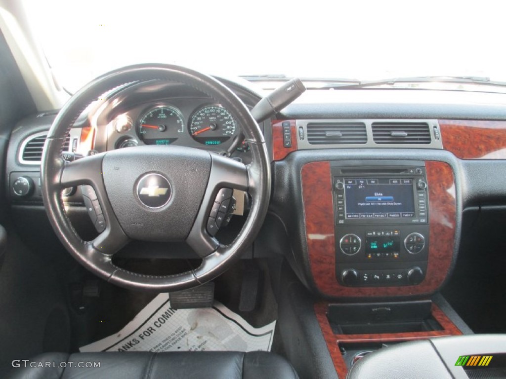 2008 Suburban 1500 LT 4x4 - Dark Blue Metallic / Ebony photo #12