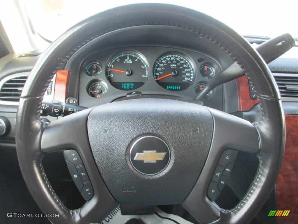 2008 Suburban 1500 LT 4x4 - Dark Blue Metallic / Ebony photo #16