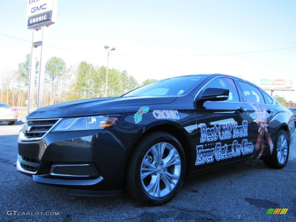 2014 Impala LT - Ashen Gray Metallic / Jet Black photo #3