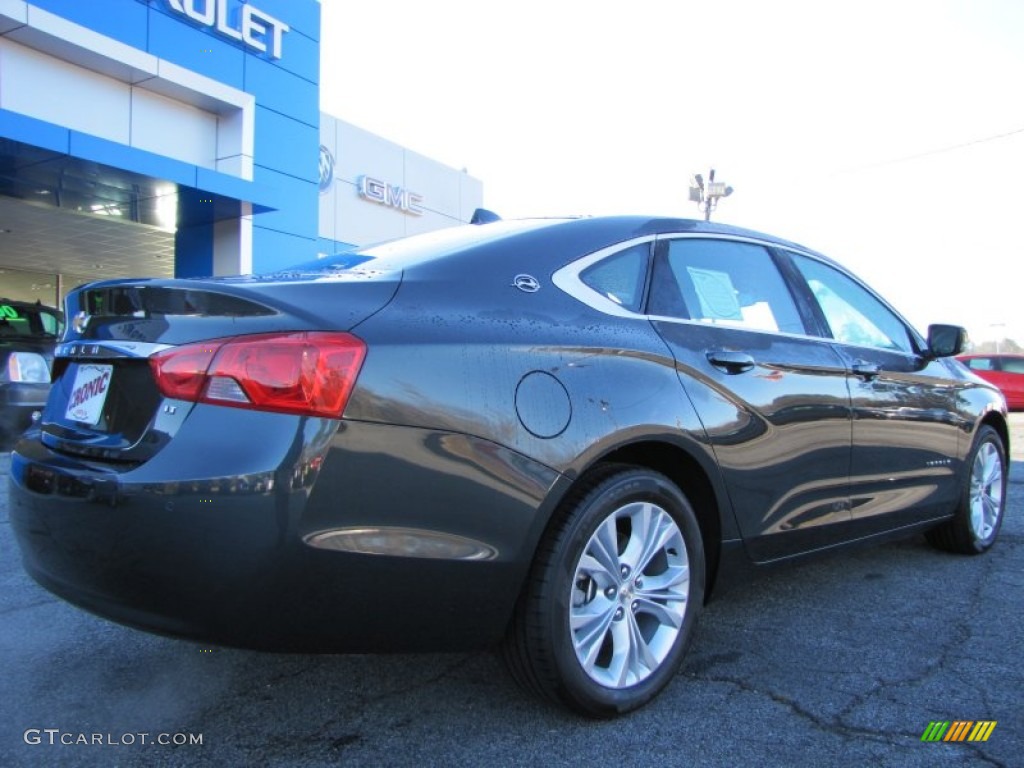 2014 Impala LT - Ashen Gray Metallic / Jet Black photo #7