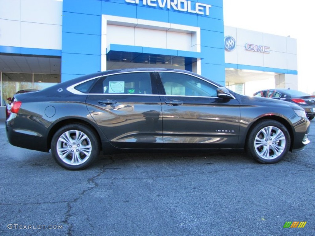 2014 Impala LT - Ashen Gray Metallic / Jet Black photo #8
