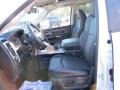 Front Seat of 2014 3500 Laramie Crew Cab 4x4 Dually