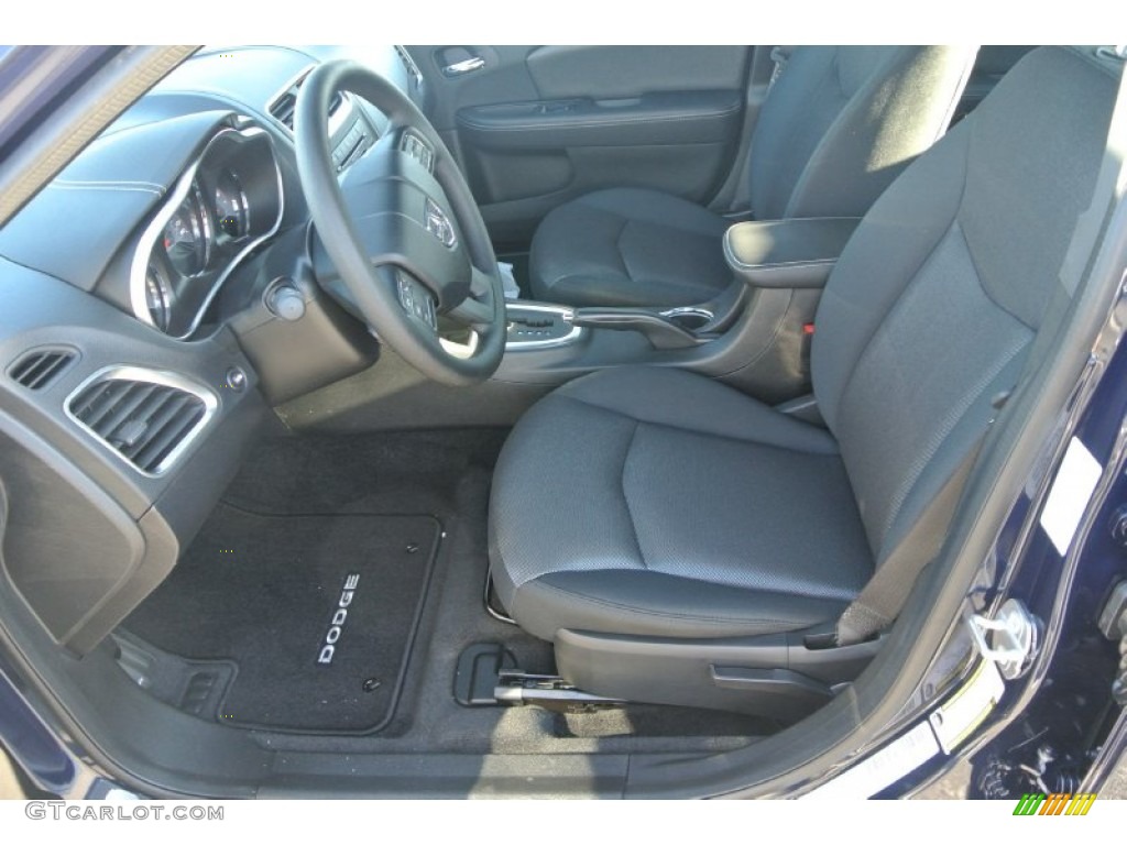 2014 Avenger SE - True Blue Pearl / Black photo #8