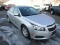 2014 Silver Ice Metallic Chevrolet Cruze LT  photo #3