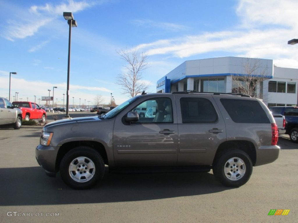 2013 Tahoe LT 4x4 - Mocha Steel Metallic / Light Cashmere/Dark Cashmere photo #3