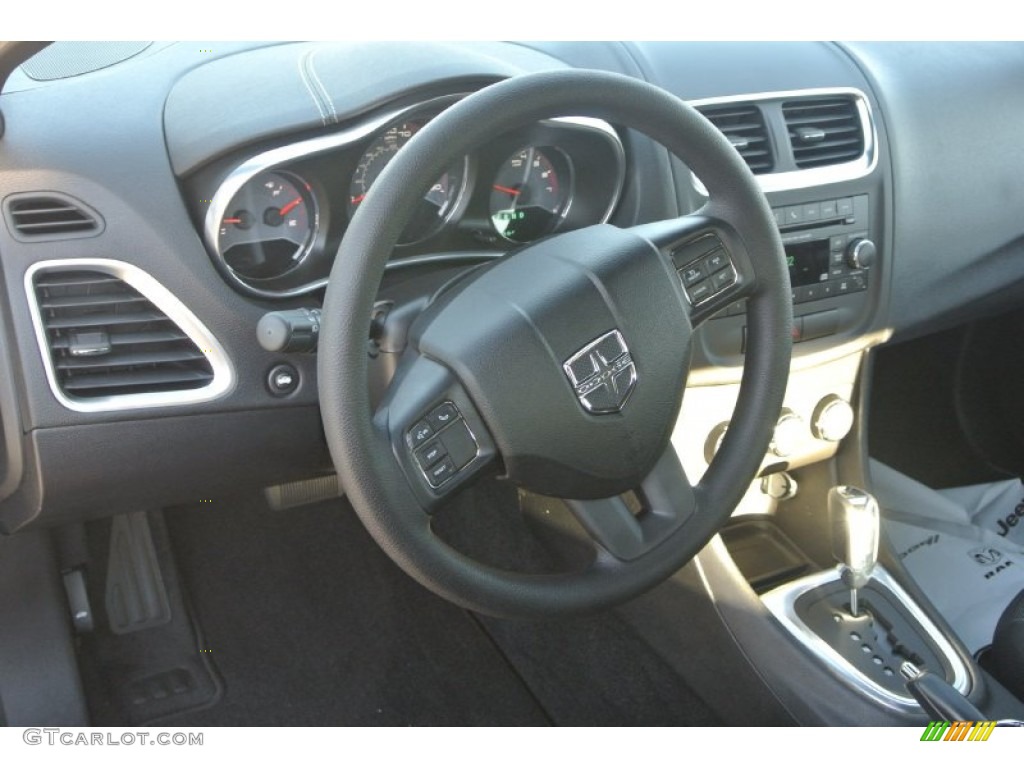 2014 Avenger SE - True Blue Pearl / Black photo #19