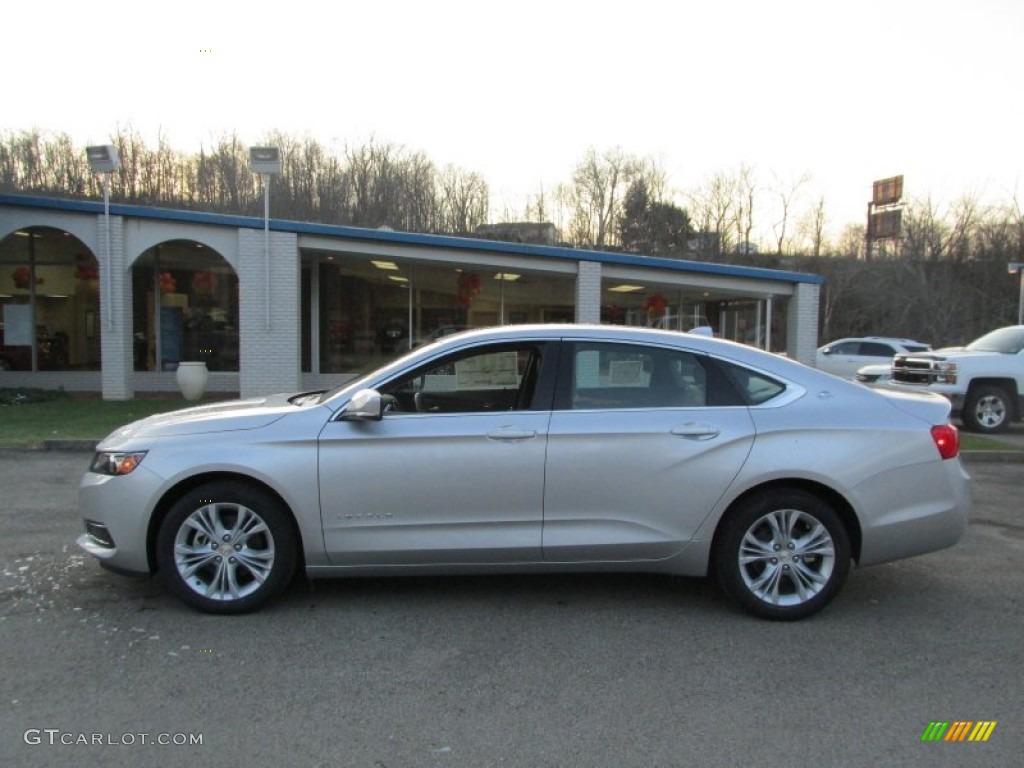 2014 Impala LT - Silver Ice Metallic / Jet Black/Dark Titanium photo #2