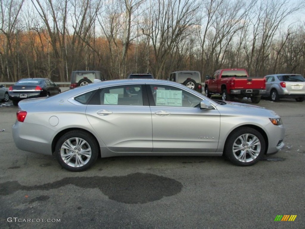 2014 Impala LT - Silver Ice Metallic / Jet Black/Dark Titanium photo #7