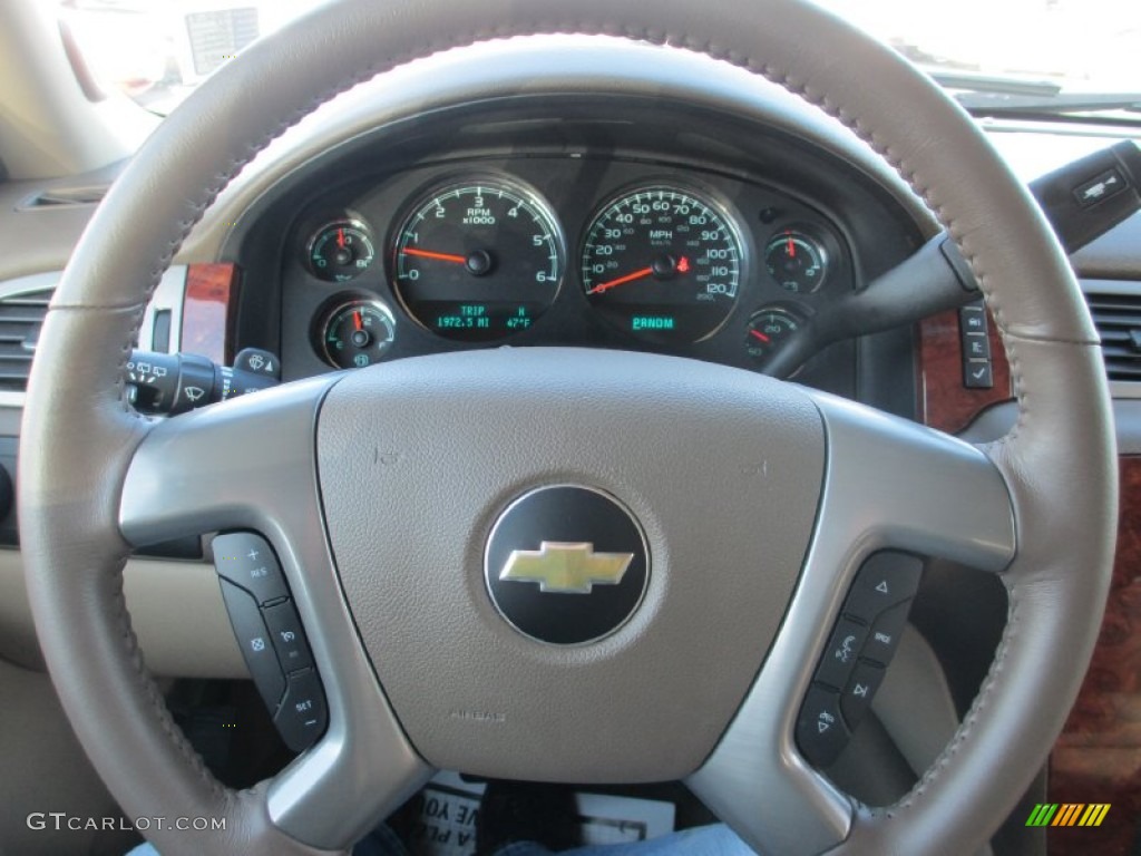 2013 Tahoe LT 4x4 - Mocha Steel Metallic / Light Cashmere/Dark Cashmere photo #15