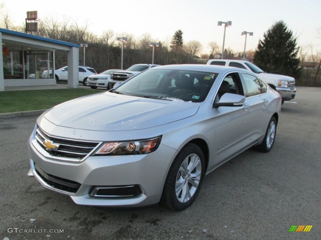 2014 Impala LT - Silver Ice Metallic / Jet Black/Dark Titanium photo #10
