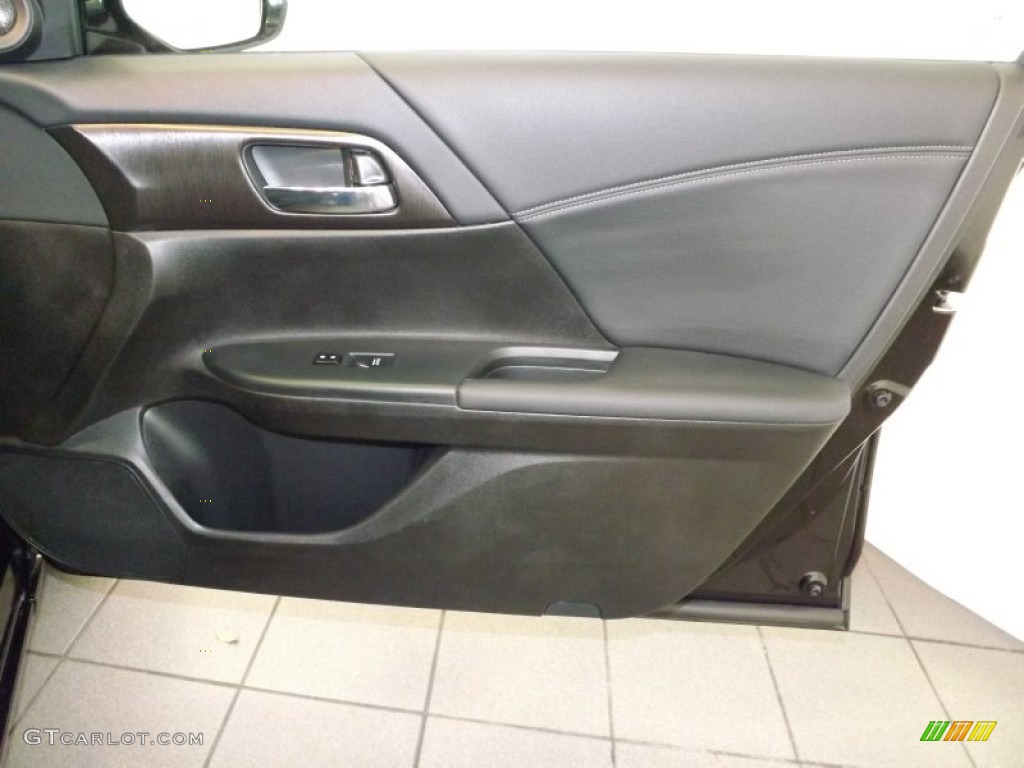 2014 Accord EX Sedan - Crystal Black Pearl / Black photo #33