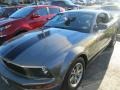 2005 Mineral Grey Metallic Ford Mustang V6 Deluxe Coupe  photo #2