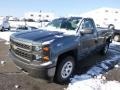 Blue Granite Metallic - Silverado 1500 WT Regular Cab 4x4 Photo No. 2