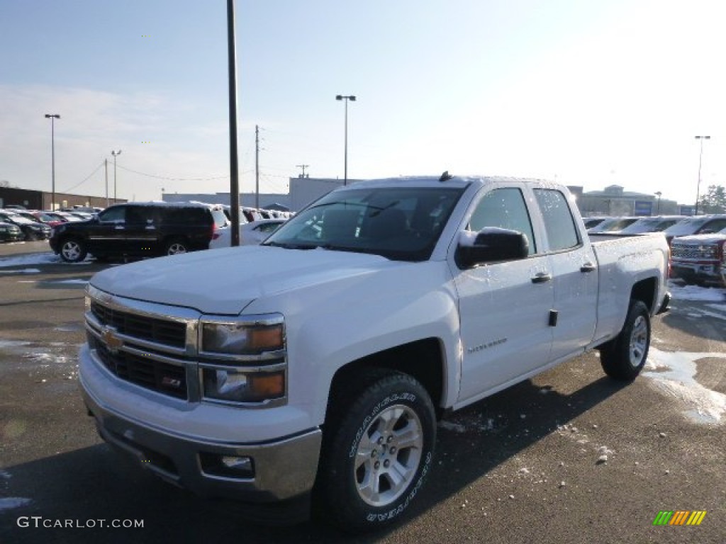 2014 Silverado 1500 LTZ Z71 Double Cab 4x4 - Summit White / Jet Black photo #1