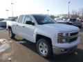 2014 Summit White Chevrolet Silverado 1500 LTZ Z71 Double Cab 4x4  photo #3