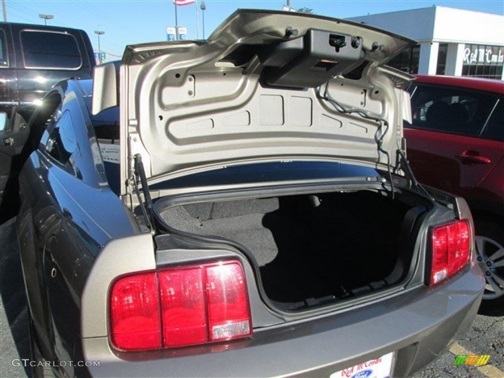 2005 Mustang V6 Deluxe Coupe - Mineral Grey Metallic / Light Graphite photo #11