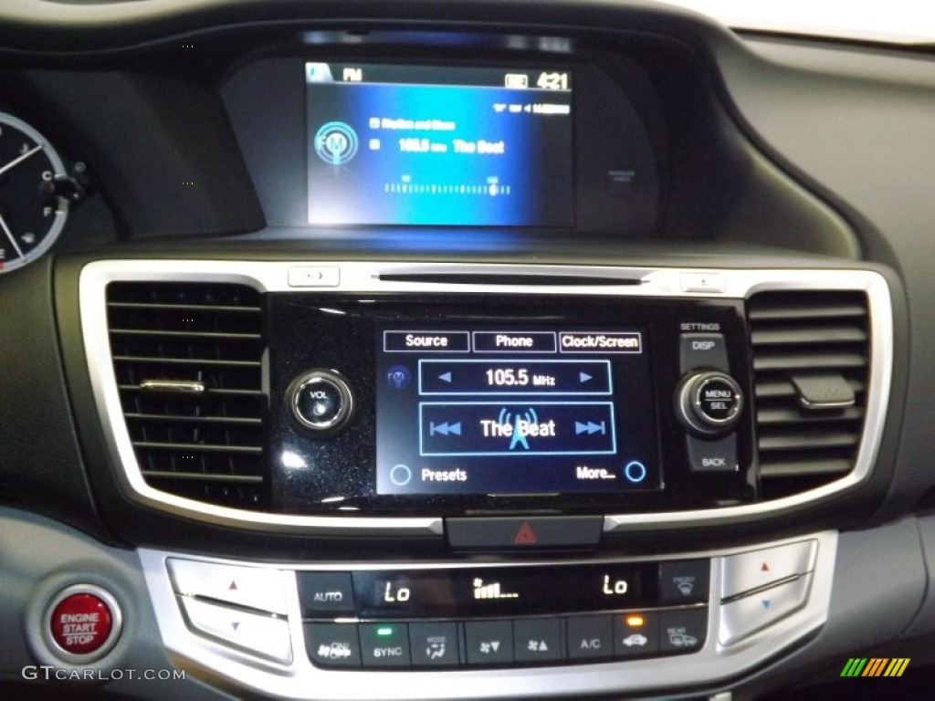 2014 Accord EX-L Sedan - Modern Steel Metallic / Gray photo #16