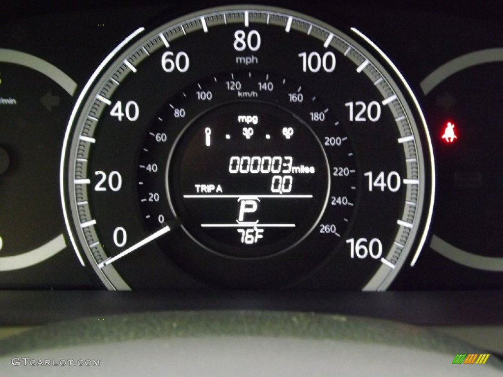 2014 Accord EX-L Sedan - Modern Steel Metallic / Gray photo #27