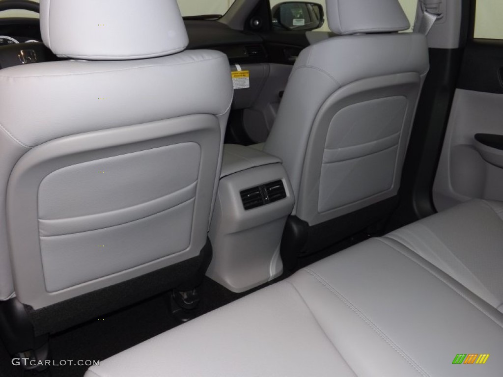 2014 Accord EX-L Sedan - Modern Steel Metallic / Gray photo #32