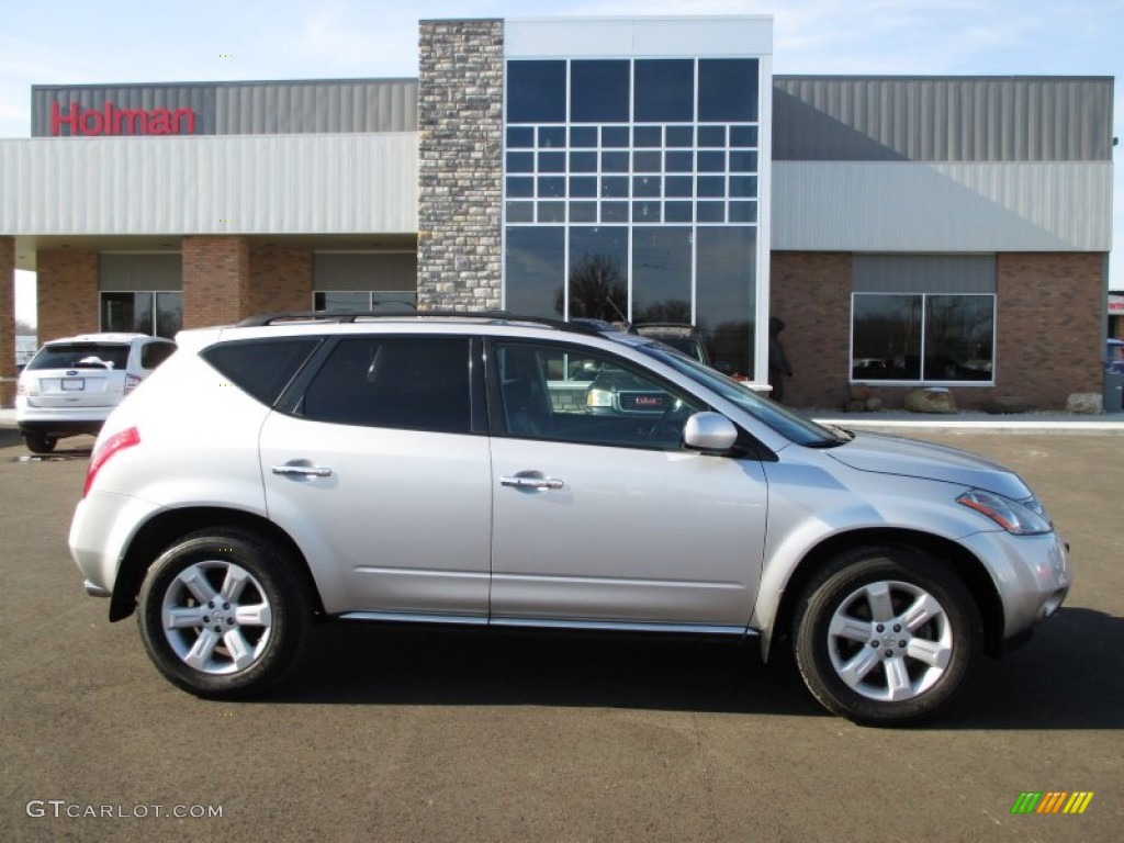 2007 Murano SL AWD - Brilliant Silver Metallic / Charcoal photo #1