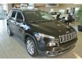 Brilliant Black Crystal Pearl 2014 Jeep Cherokee Limited Exterior
