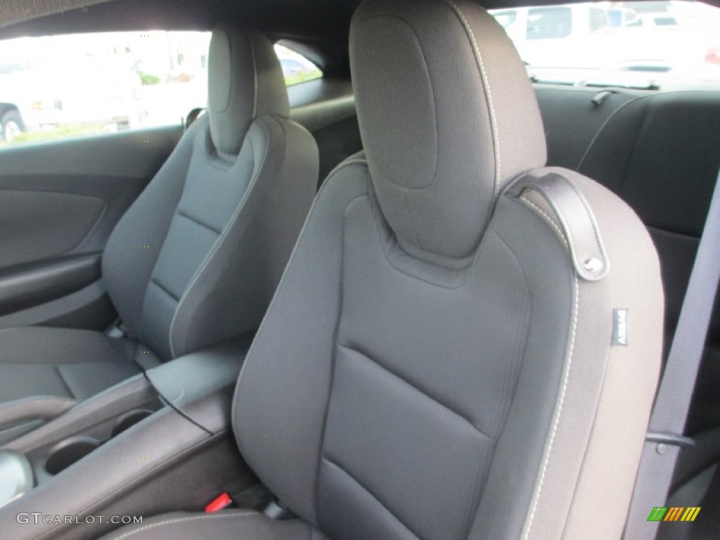 2012 Camaro LT Coupe - Silver Ice Metallic / Black photo #10