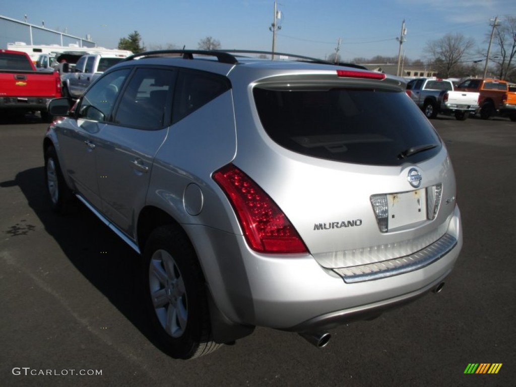 2007 Murano SL AWD - Brilliant Silver Metallic / Charcoal photo #25