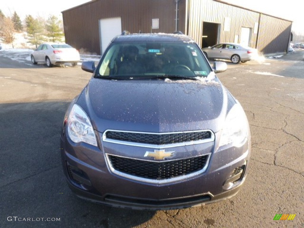 2014 Equinox LT AWD - Atlantis Blue Metallic / Jet Black photo #2