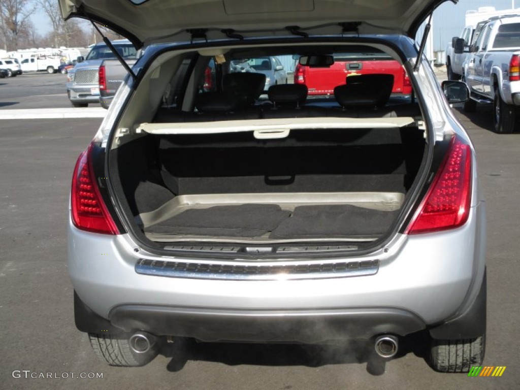 2007 Murano SL AWD - Brilliant Silver Metallic / Charcoal photo #26