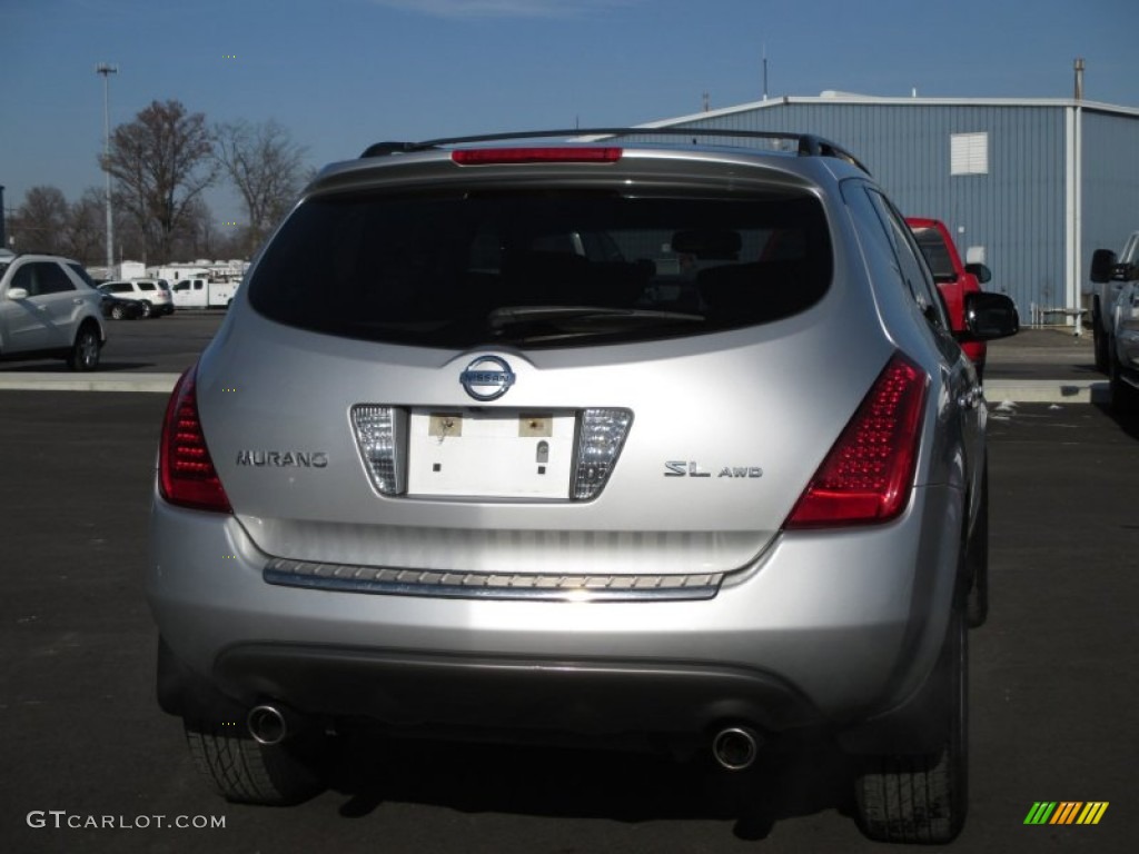 2007 Murano SL AWD - Brilliant Silver Metallic / Charcoal photo #29