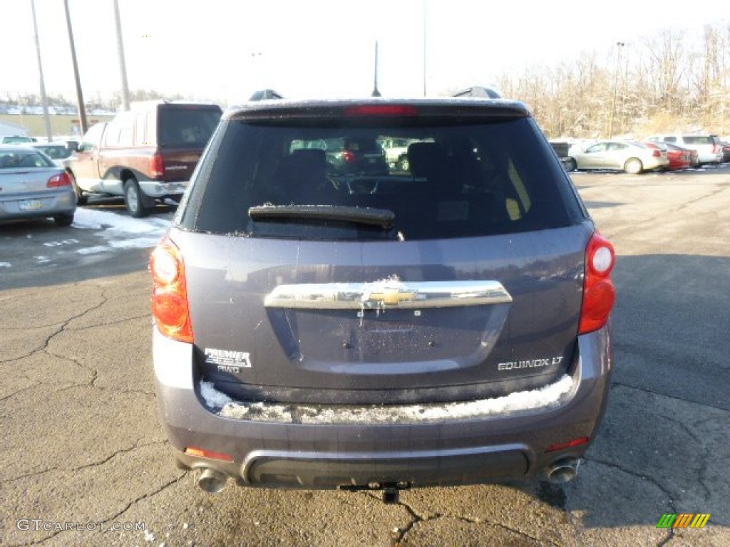 2014 Equinox LT AWD - Atlantis Blue Metallic / Jet Black photo #6